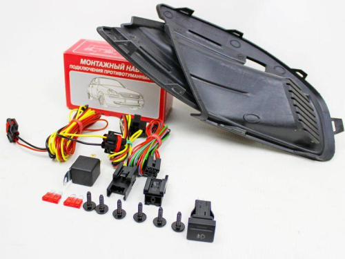 Полный комплект для установки ПТФ для а/м 2190 FL