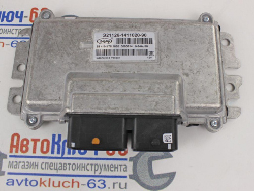 Контроллер ЭБУ 21126-1411020-90 Автел Гранта АКПП