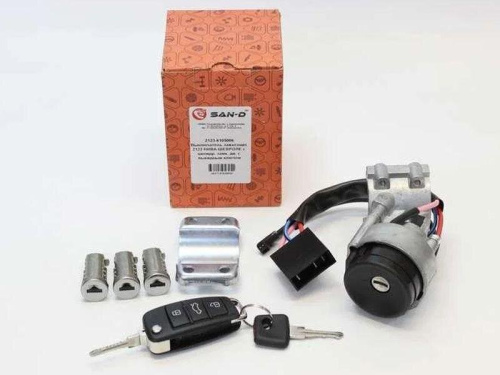 Выключатель замка зажигания ВАЗ 1118 Калина с личинками замков дверей с выкидным ключом в интернет-магазине avtofirma63.ru 