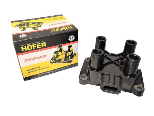 Катушка зажигания Hofer 4-х выводная на Лада Калина, Лада Приора