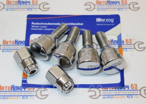 Болты секретные М12х1,25 HERZOG HL8 1040С в интернет-магазине avtofirma63.ru 