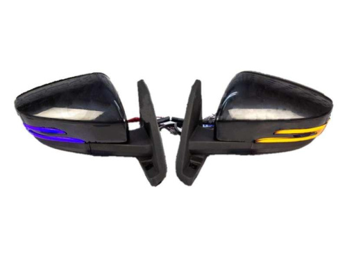 Боковые зеркала Калина, Гранта, Датсун с повторителем AMG Плазма электрические в интернет-магазине avtofirma63.ru 