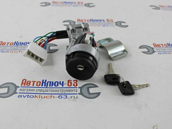 Выключатель зажигания 2110 нового образца с защитой стартера для ЭУР от интернет-магазина avtofirma63.ru 