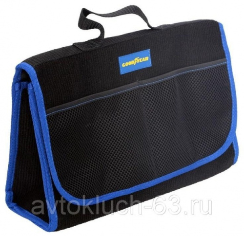 Сумка - органайзер в багажник из карпета, Goodyear в интернет-магазине avtofirma63.ru 