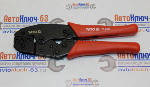 Пассатижи для обжимки клемм YT-2250 YATO в интернет-магазине avtofirma63.ru 
