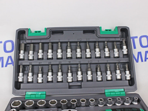 Набор инструментов 1/4, 57 предметов STELS в интернет-магазине avtofirma63.ru 