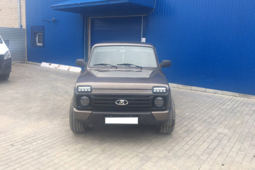 Светодиодные подфарники с ДХО для Лада Нива 4Х4