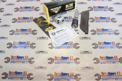 Блокиратор рулевого вала гарант блок люкс 040.E/F на Лада Ларгус