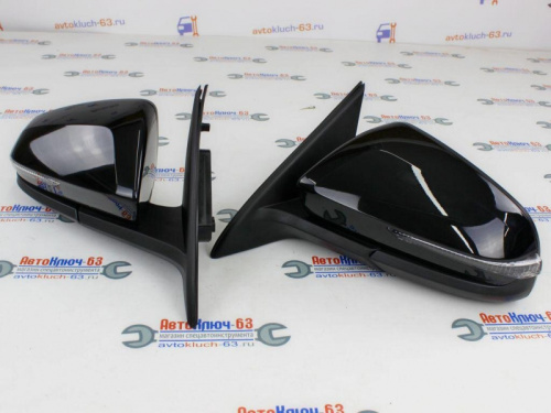 Боковые зеркала Лада Ларгус FL с обогревом электроприводом и повторителем поворота в интернет-магазине avtofirma63.ru 