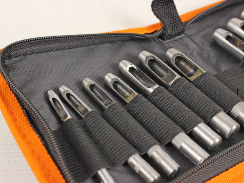 Набор просечек 12 штук 3,0-19,0 мм Авто Дело в интернет-магазине avtofirma63.ru 