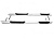 Пороги труба люкс с проступью Лада Нива 4х4 2131 в интернет-магазине avtofirma63.ru 