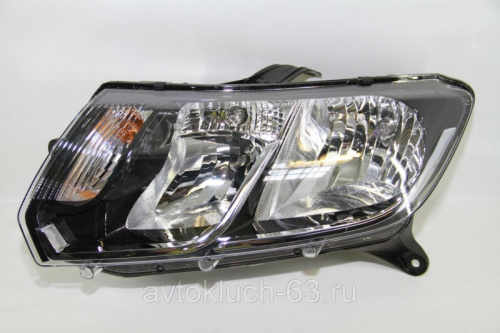 Блок фара Рено Логан 3, Сандеро X52 правая