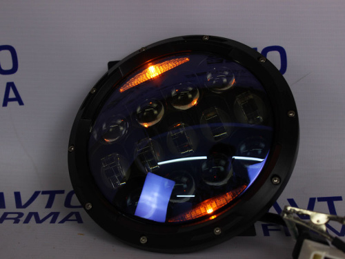 Фары светодиодные 2121 тюнинг с габаритом и поворотником JG-S019 130W