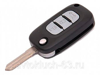 Ключ замка зажигания ВАЗ 1118, 2170, 2190, Datsun выкидной, без платы по типу Гранта FL в интернет-магазине avtofirma63.ru 