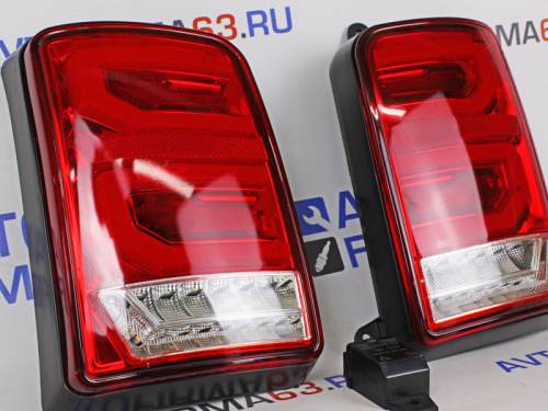 Задние светодиодные фонари Range Rover на 2121, Urban, красные