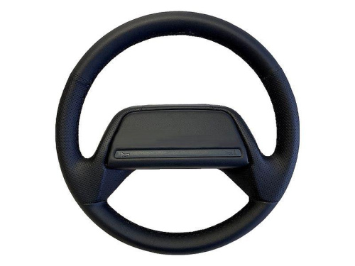 Руль кожаный с перфорацией на ВАЗ 2108-21099, 2110-2112, 2113-2115