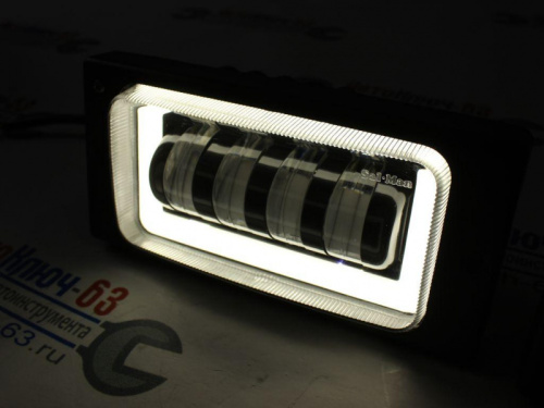 Противотуманные фары на 2110-2112, 2113-2115, 2123 4 линзы с ДХО Sal-Man