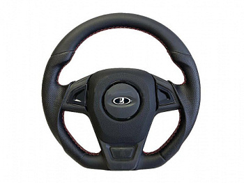 Руль Барс анатомический из экокожи на ВАЗ 2110-2112