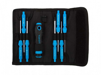 Набор отвертка со сменными вставками 7 в 1 Licota в интернет-магазине avtofirma63.ru 