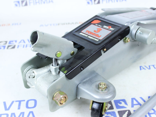 Домкрат подкатной гидравлический 3 тонны с "подстаканником" Сервис Ключ в интернет-магазине avtofirma63.ru 