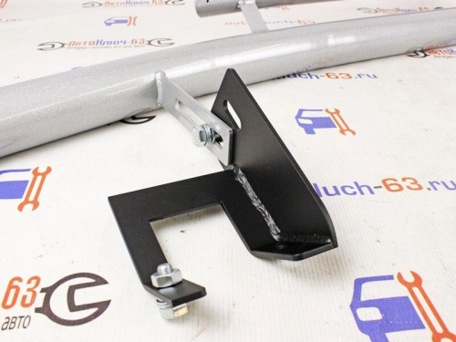 Защита переднего бампера двойная на Шевроле Нива с 2009 г.в. в интернет-магазине avtofirma63.ru 