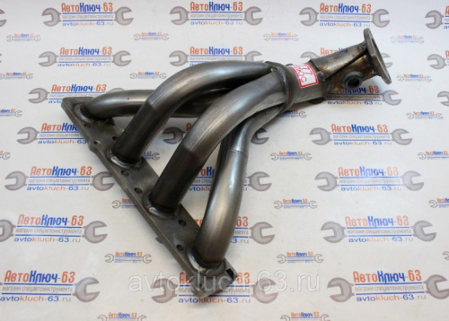 Вставка для замены катализатора (Паук) для Лада Веста под 2 датчика кислорода 777 Плюс