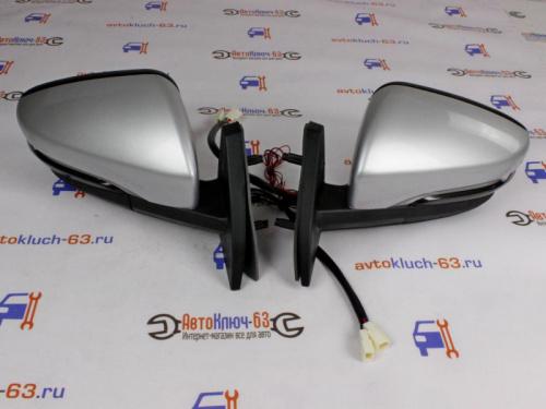 Боковые зеркала ВАЗ 2109, 2114 в стиле Гранта с повторителем Плазма, механические в интернет-магазине avtofirma63.ru 