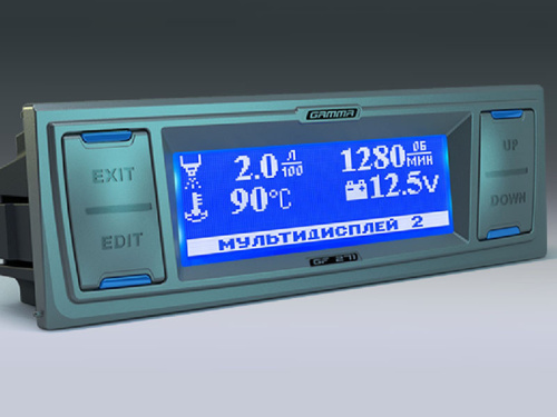 Бортовой компьютер Гамма GF 271 на Лада Приора, ВАЗ 2110, 2111, 2112