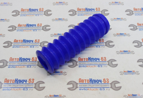 Пыльник заднего амортизатора ВАЗ 2108-2110, Калина, Приора, Гранта (синий, силиконовый) в интернет-магазине avtofirma63.ru 