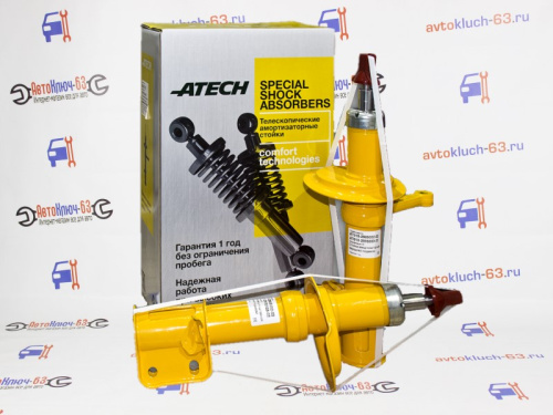 Передние стойки ВАЗ 2110, 2111, 2112 ATECH SPECIAL-GAS газомасляные в интернет-магазине avtofirma63.ru 