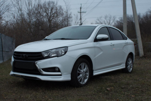 Пороги с креплением VTS для Лада Веста в интернет-магазине avtofirma63.ru 