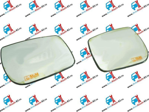 Комплект зеркальных элементов стекол Люкс с нейтральным антибликом без обогрева на Лада Калина, Калина 2, Гранта в интернет-магазине avtofirma63.ru 