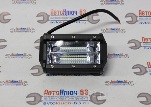 Дополнительная прямоугольная светодиодная фара С4D-72W