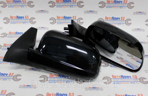 Боковые зеркала для а/м 2108-2115 удлиненные черные YH-3381-M-B в интернет-магазине avtofirma63.ru 