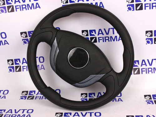 Руль Турбо на Лада Нива 4x4 с вставками карбон