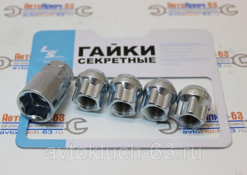 Гайки секретные М12х1,5 JN-501 LightSport в интернет-магазине avtofirma63.ru 
