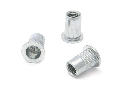 Заклёпки резьбовые стальные с насечкой М8x17 мм (50 шт.) Дело Техники в интернет-магазине avtofirma63.ru 