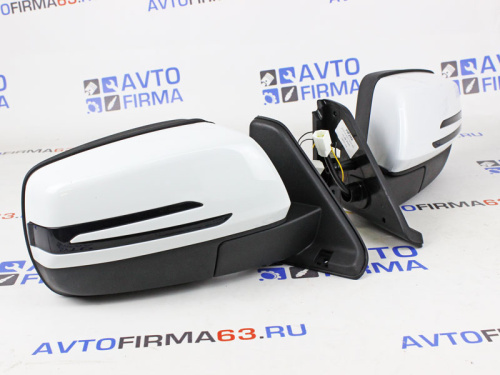 Заводские зеркала для а/м 2121 Урбан с электроприводом обогревом и бегающими поворотниками в стиле Мерседес AMG в интернет-магазине avtofirma63.ru 