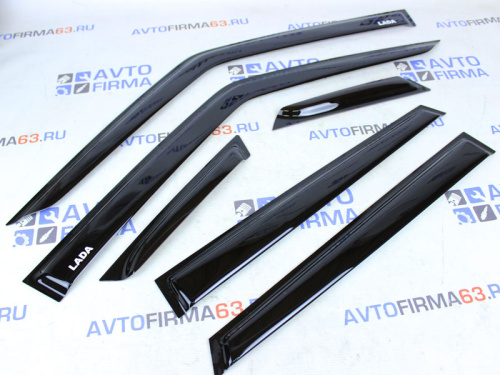 Накладные дефлекторы (ветровики) SIB из 6-ти частей для а/м 2109-2115 в интернет-магазине avtofirma63.ru 