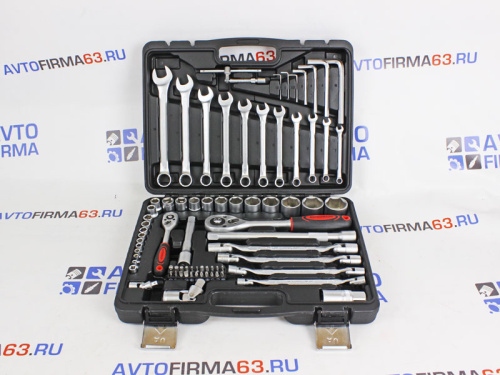 Набор инструмента 76 предметов 1/4,1/2 AV Steel в интернет-магазине avtofirma63.ru 