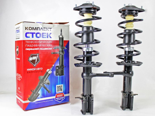 Передние стойки в сборе масляные для Лада Калина Никон в интернет-магазине avtofirma63.ru 