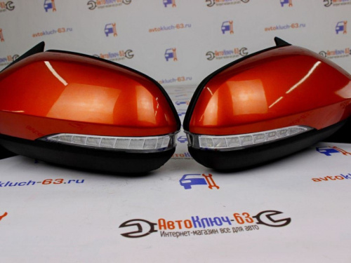Зеркала ВАЗ 2180 Лада Веста с электроприводом обогревом и повторителем поворота в цвет Salina в интернет-магазине avtofirma63.ru 