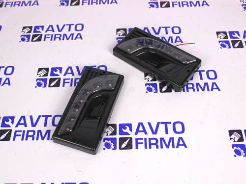 Противотуманные фары LD-345 black для а/м 2110-2115