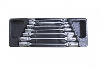 Набор ключей торцевых карданных 6 - 19 мм, 7 пр., в ложементе Licota ACK-384006 в интернет-магазине avtofirma63.ru 