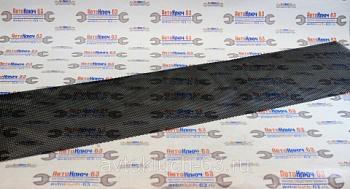 Алюминиевая сетка черная 1200х400 мм, мелкая ячейка (5х10 мм), 1268 в интернет-магазине avtofirma63.ru 