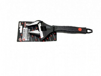 Ключ разводной с прорезиненной рукояткой 250 мм (захват 0-50мм) кованная сталь ROCK FORCE ROCK FORCE в интернет-магазине avtofirma63.ru 