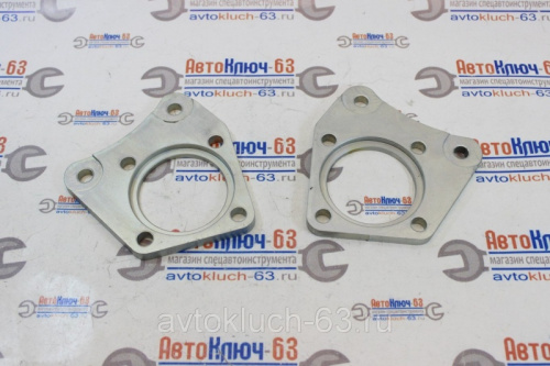 Переходные пластины для установки оси и ступицы для а/м 2108 (на классический поворотный кулак) в интернет-магазине avtofirma63.ru 