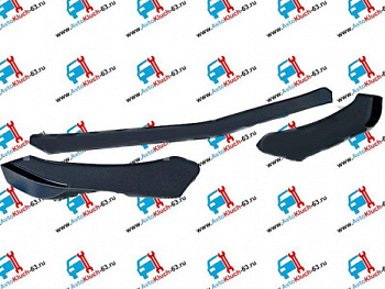 Нижняя накладка (Сплиттер) переднего бампера SAL-MAN в стиле BMW универсальная в интернет-магазине avtofirma63.ru 