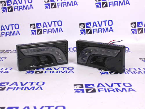 Противотуманные фары LD-345 black для а/м 2110-2115