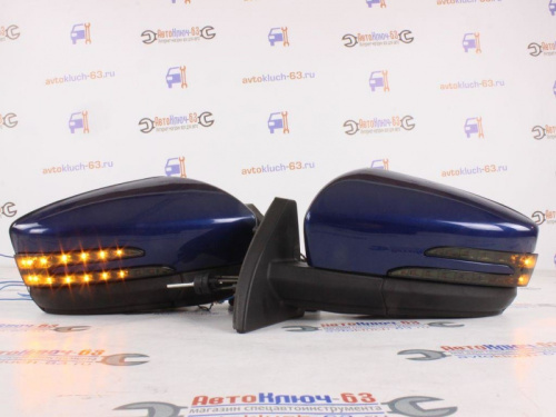 Боковые зеркала на Ниву 4x4, Урбан в стиле Гранта с повторителем AMG, электрические в интернет-магазине avtofirma63.ru 